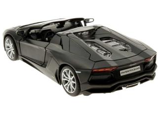 Lamborghini Aventador LP 700-4 Roadster mattschwarz Maisto Matte Black Series 1:24