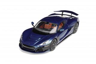 RIMAC NEVERA BLUE 2021 GT Spirit 1:18 Resinemodell (Türen, Motorhaube... nicht zu öffnen!)