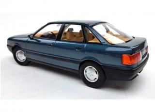 Audi 80 B3 1989 lago blue-green metallic   Triple9 1:18 (Türen, Motorhaube... nicht zu öffnen!)