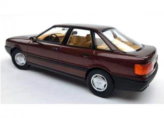 Audi 80 B3 1989  dark red metallic Triple9 1:18 (Türen, Motorhaube... nicht zu öffnen!)