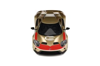 FORD GT HERITAGE EDITION HOLMAN-MOODY BRONZE 2022 GT Spirit 1:18 Resinemodell (Türen, Motorhaube... nicht zu öffnen!)