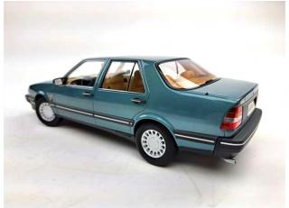 Saab 9000 CD Turbo,1990 green metallic Triple9 1:18 (Türen, Motorhaube... nicht zu öffnen!)