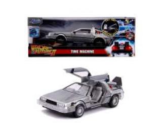 Delorean Time Machine *Back to the Future 2*, silver Jada 1:24