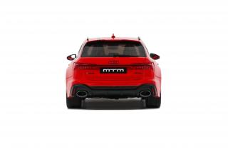 AUDI RS6 (C8) MTM AVANT 2021 TANGO RED GT Spirit 1:18 Resinemodell (Türen, Motorhaube... nicht zu öffnen!)