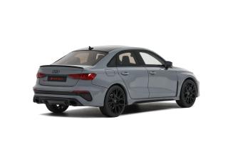 AUDI RS3 SEDAN PERFORMANCE EDITION 2022 NARDO GREY GT Spirit 1:18 Resinemodell (Türen, Motorhaube... nicht zu öffnen!)