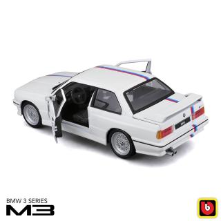 BMW M3 1988 weiß Burago 1:24