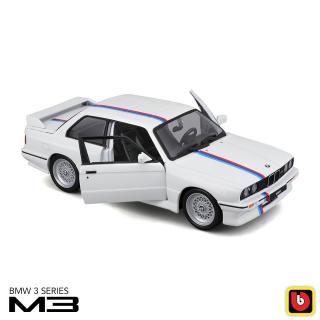 BMW M3 1988 weiß Burago 1:24