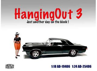 Figur Hanging Out 3-6 American Diorama 1:18 (Auto nicht enthalten!)