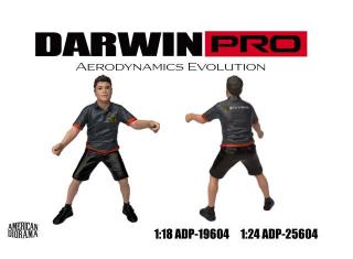 DarwinPro x Teckwrap Figur - 4 American Diorama 1:18 (Auto nicht enthalten!)