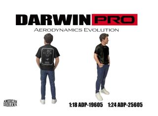 DarwinPro x Teckwrap Figur - 5 American Diorama 1:18 (Auto nicht enthalten!)