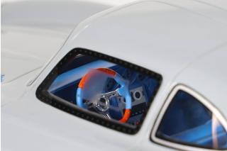 S-KLUB MERCEDES GULLWING 2021 NARDO GREY GT Spirit 1:18 Resinemodell (Türen, Motorhaube... nicht zu öffnen!)