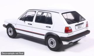 VW Golf II GTI, weiss, 1983 MCG 1:18 Metallmodell, Türen und Hauben nicht zu öffnen