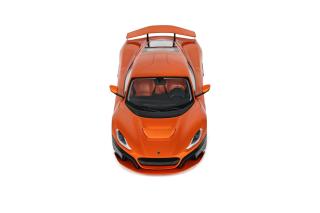 RIMAC NEVERA 2021 MAGMA ORANGE  GT Spirit 1:18 Resinemodell (Türen, Motorhaube... nicht zu öffnen!)