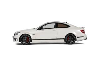 MERCEDES-BENZ C63 AMG (W204) EDITION 507 2014 WHITE GT Spirit 1:18 Resinemodell (Türen, Motorhaube... nicht zu öffnen!)