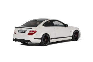 MERCEDES-BENZ C63 AMG (W204) EDITION 507 2014 WHITE GT Spirit 1:18 Resinemodell (Türen, Motorhaube... nicht zu öffnen!)