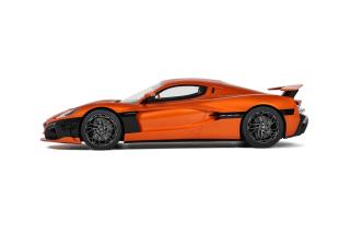 RIMAC NEVERA 2021 MAGMA ORANGE  GT Spirit 1:18 Resinemodell (Türen, Motorhaube... nicht zu öffnen!)