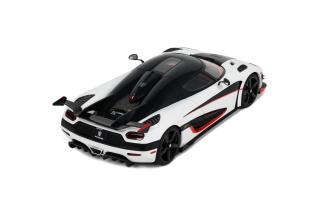 KOENIGSEGG AGERA RS 2015 ARCTIC WHITE GT Spirit 1:18 Resinemodell (Türen, Motorhaube... nicht zu öffnen!)