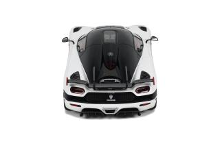 KOENIGSEGG AGERA RS 2015 ARCTIC WHITE GT Spirit 1:18 Resinemodell (Türen, Motorhaube... nicht zu öffnen!)