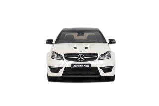 MERCEDES-BENZ C63 AMG (W204) EDITION 507 2014 WHITE GT Spirit 1:18 Resinemodell (Türen, Motorhaube... nicht zu öffnen!)