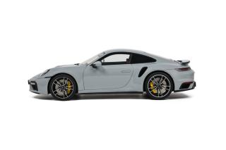 PORSCHE 911 (992) TURBO S 2020 CRAYON GREY GT Spirit 1:18 Resinemodell (Türen, Motorhaube... nicht zu öffnen!)