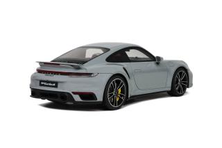 PORSCHE 911 (992) TURBO S 2020 CRAYON GREY GT Spirit 1:18 Resinemodell (Türen, Motorhaube... nicht zu öffnen!)