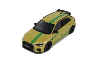 AUDI S3 MTM 2022 YELLOW GT Spirit 1:18 Resinemodell (Türen, Motorhaube... nicht zu öffnen!)