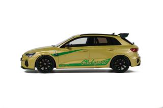 AUDI S3 MTM 2022 YELLOW GT Spirit 1:18 Resinemodell (Türen, Motorhaube... nicht zu öffnen!)