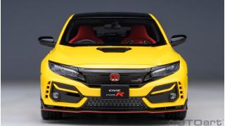 Honda CIVIC Type R (FK 8) 2021 gelb (composite model) AUTOart 1:18