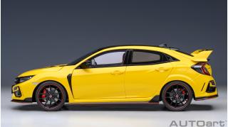 Honda CIVIC Type R (FK 8) 2021 gelb (composite model) AUTOart 1:18