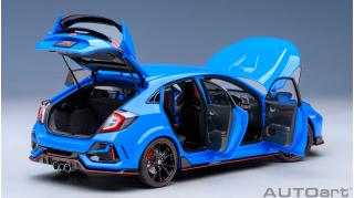 Honda CIVIC Type R (FK 8) 2021 Racing blue (composite model) AUTOart 1:18