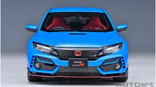 Honda CIVIC Type R (FK 8) 2021 Racing blue (composite model) AUTOart 1:18