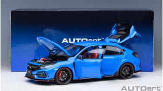 Honda CIVIC Type R (FK 8) 2021 Racing blue (composite model) AUTOart 1:18