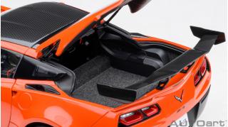 Chevrolet Corvette ZR1 2019 (sebring orange tintcoat) (composite model/full openings) AUTOart 1:18 Composite
