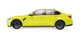 BMW M3 - 2024 - YELLOW Minichamps 1:18 Metallmodell mit zu öffnenden Hauben und Türen!