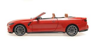 BMW M4 CABRIOLET - 2020 - RED METALLIC Minichamps 1:18 Metallmodell mit zu öffnenden Türen und Haube(n)