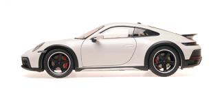 PORSCHE 911 DAKAR - 2022 - GREY METALLIC Minichamps 1:18 Metallmodell mit zu öffnenden Türen und Haube(n)