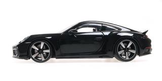 PORSCHE 911 (992) SPORT CLASSIC – 2022 – BLACK Minichamps 1:18 Metallmodell