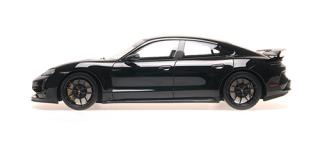 PORSCHE TAYCAN TURBO GT - 2024 - BLACK Minichamps 1:18 Metallmodell, Türen, Motorhaube... nicht zu öffnen