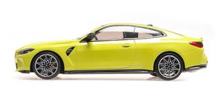 BMW M4 - 2020 - YELLOW Minichamps 1:18 Metallmodell, Türen, Motorhaube... nicht zu öffnen