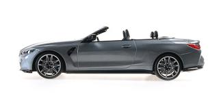 BMW M4 CABRIOLET - 2020 - GREY METALLIC Minichamps 1:18 Metallmodell, Türen, Motorhaube... nicht zu öffnen