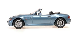 BMW Z3 ROADSTER - 1997 - LIGHT BLUE METALLIC Minichamps 1:18 Metallmodell, Türen, Motorhaube... nicht zu öffnen