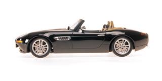 BMW Z8 ROADSTER - 2000 - BLACK Minichamps 1:18 Metallmodell, Türen, Motorhaube... nicht zu öffnen