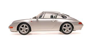 PORSCHE 911 (993) - 1993 - SILVER Minichamps 1:18 Metallmodell, Türen, Motorhaube... nicht zu öffnen