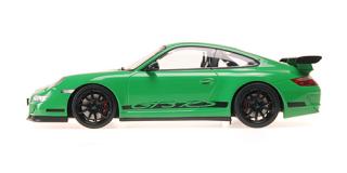 PORSCHE 911 GT3 RS - 2007 - GREEN Minichamps 1:18 Metallmodell, Türen, Motorhaube... nicht zu öffnen