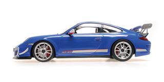 PORSCHE 911 GT3 RS 4.0 - 2011 - BLUE Minichamps 1:18 Metallmodell, Türen, Motorhaube... nicht zu öffnen