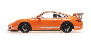PORSCHE 911 GT3 RS 4.0 - 2011 - ORANGE Minichamps 1:18 Metallmodell, Türen, Motorhaube... nicht zu öffnen