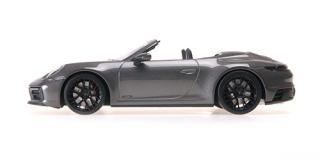 PORSCHE 911 CARRERA 4 GTS CABRIOLET - 2020 - GREY METALLIC Minichamps 1:18 Metallmodell, Türen, Motorhaube... nicht zu öffnen