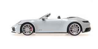 PORSCHE 911 CARRERA 4 GTS CABRIOLET - 2020 - GREY Minichamps 1:18 Metallmodell, Türen, Motorhaube... nicht zu öffnen