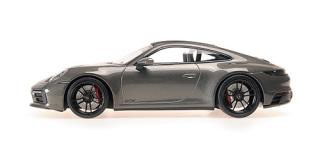 PORSCHE 911 CARRERA 4 GTS - 2020 - GREEN METALLIC Minichamps 1:18 Metallmodell, Türen, Motorhaube... nicht zu öffnen