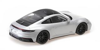 PORSCHE 911 CARRERA 4 GTS - 2020 - SILVER Minichamps 1:18 Metallmodell, Türen, Motorhaube... nicht zu öffnen
